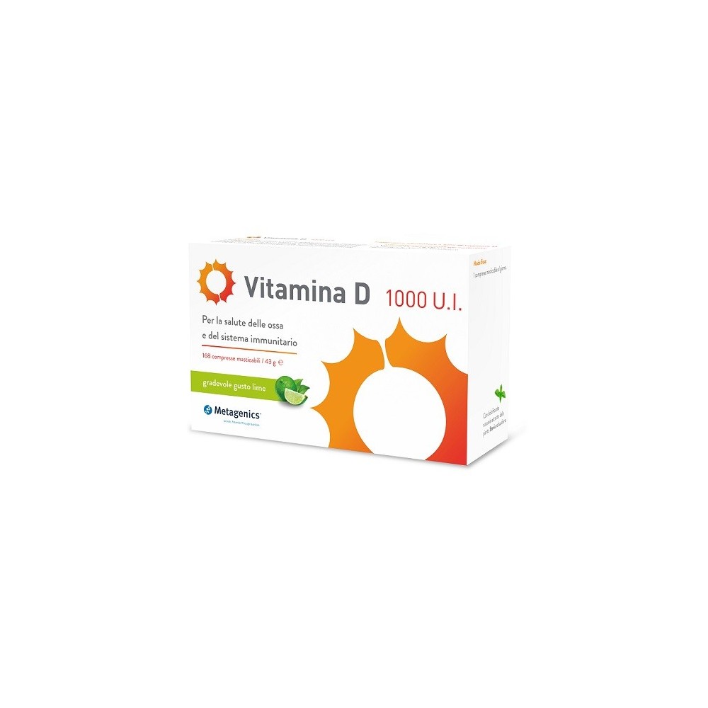 VITAMINA D 1000 UI 168 COMPRESSE MASTICABILI