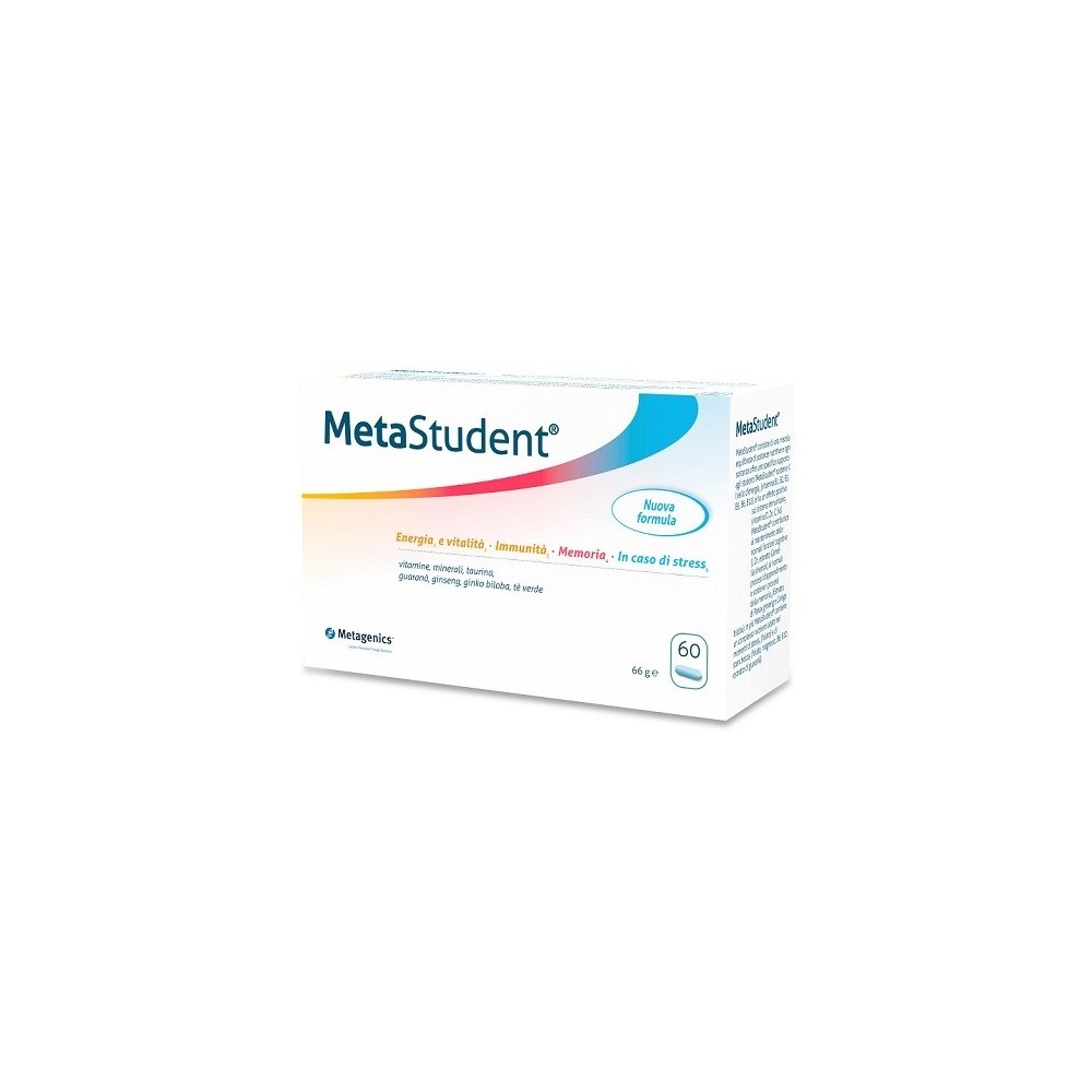 MetaStudent integratore alimentare 60 compresse Metagenics