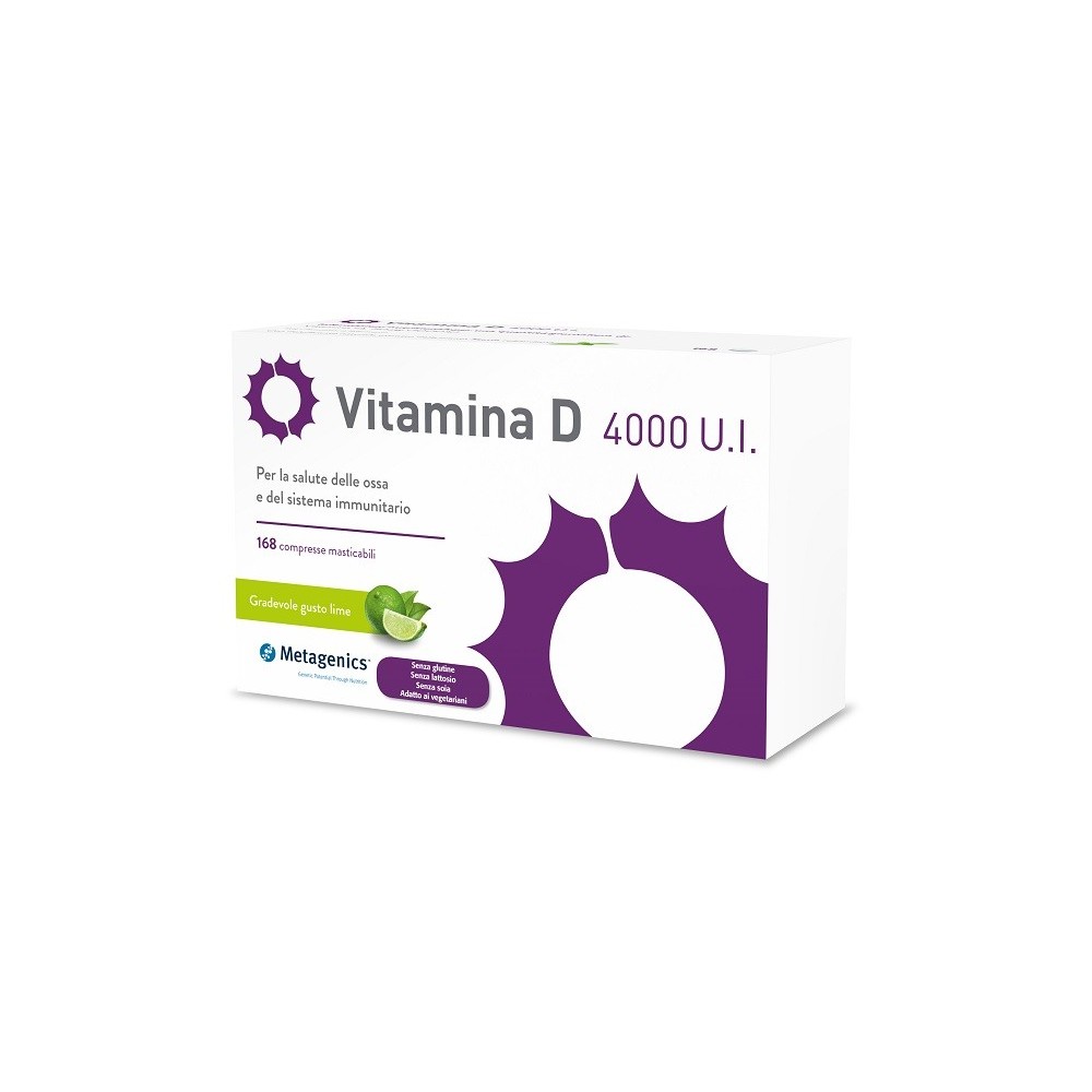 VITAMINA D 4000UI 168 COMPRESSE MASTICABILI