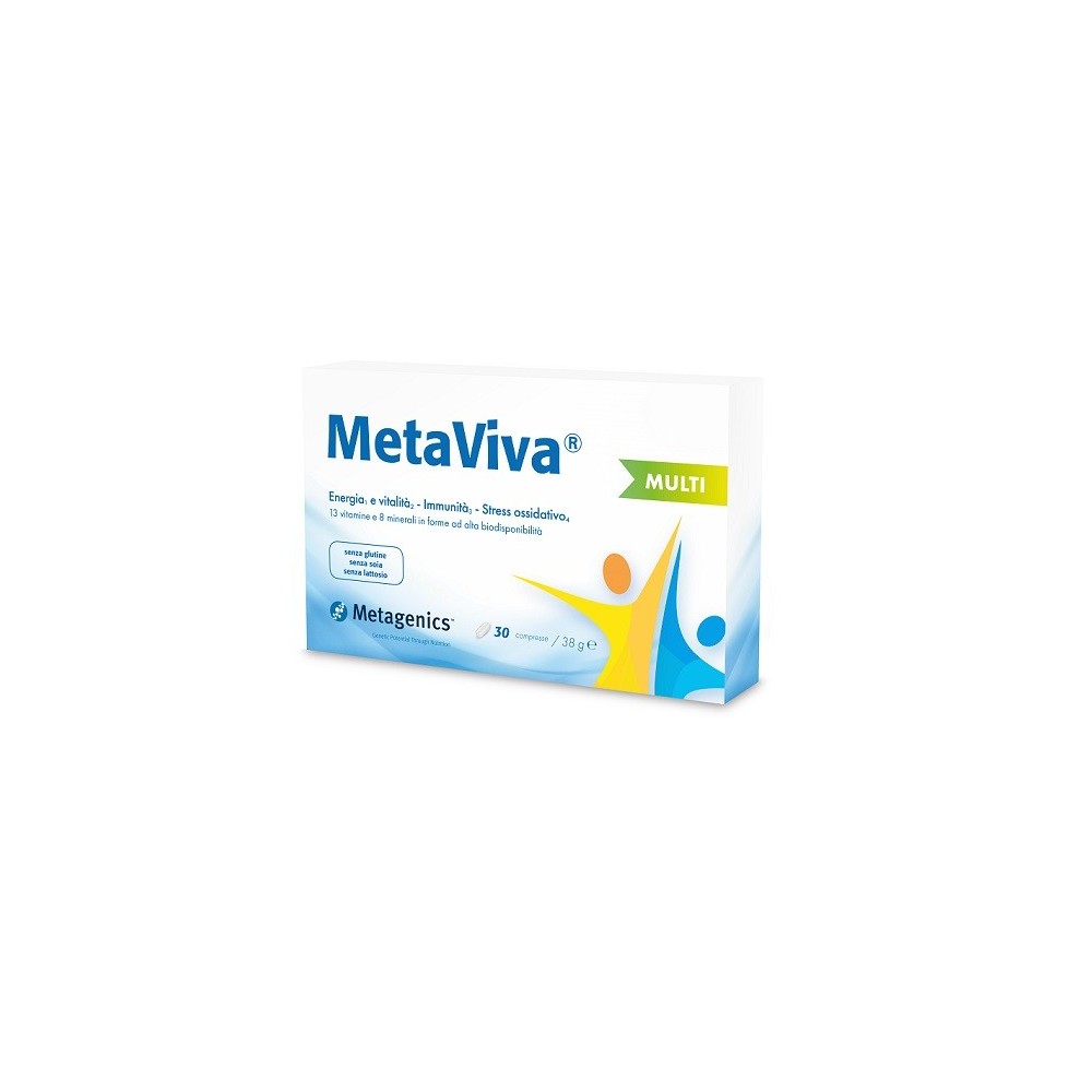 MetaViva Multi integratore alimentare 30 compresse Metagenics