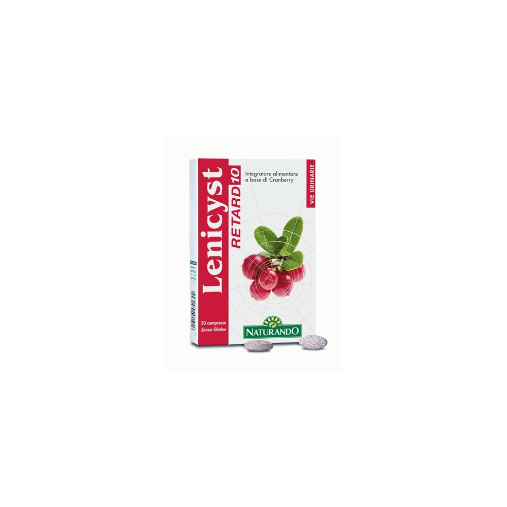 LENICYST RETARD 10 integratore alimentare 30 compresse Naturando