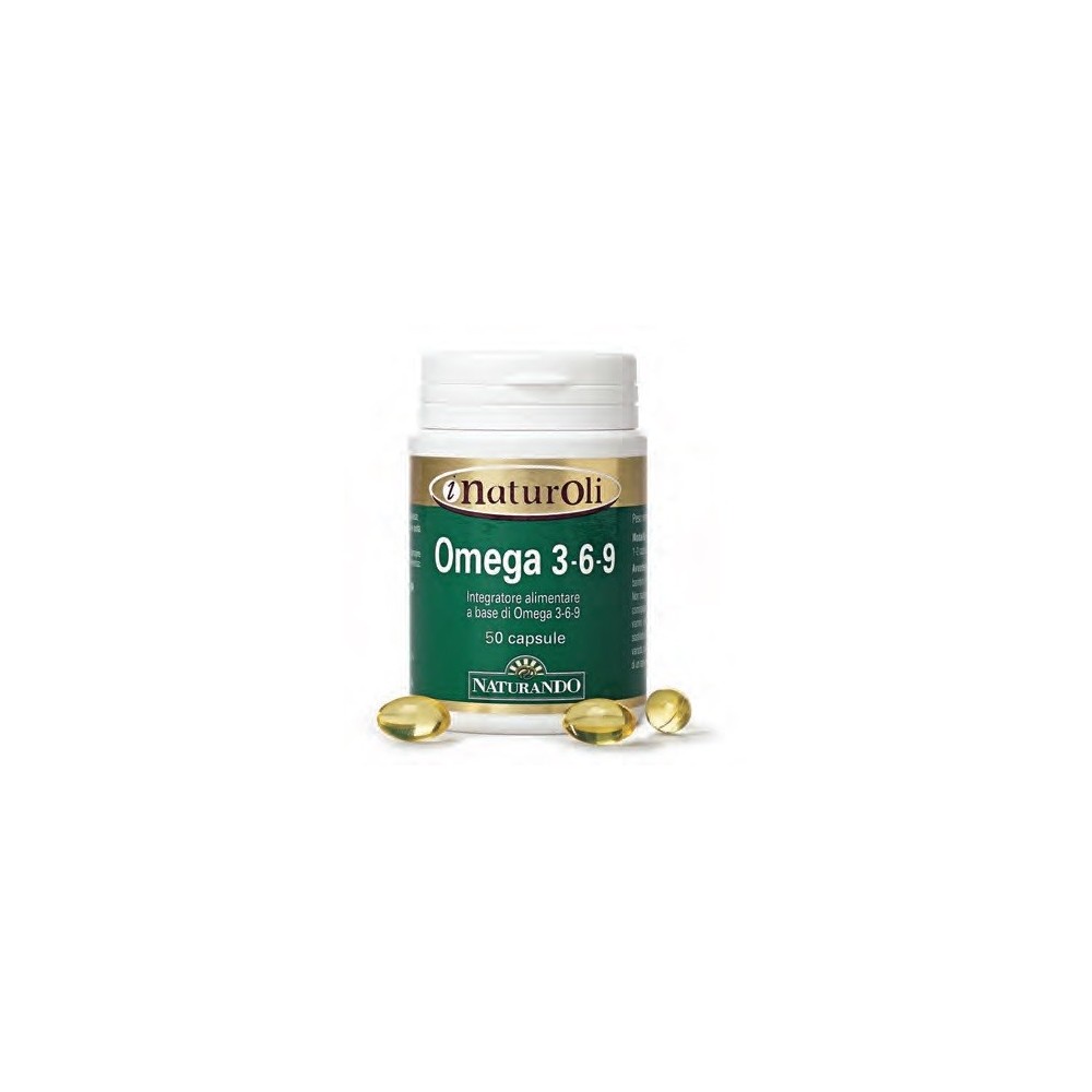 OMEGA 3-6-9 integratore alimentare 50 perle Naturando