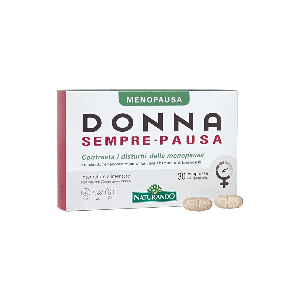 DONNA SEMPRE PAUSA integratore alimentare 30 compresse Naturando