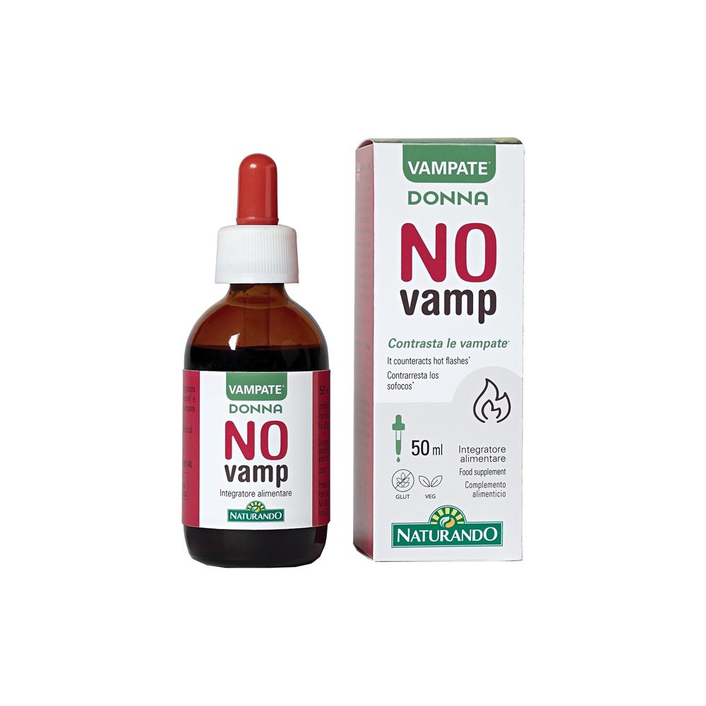 DONNA NO VAMP Gocce integratore alimentare 50 ml Naturando