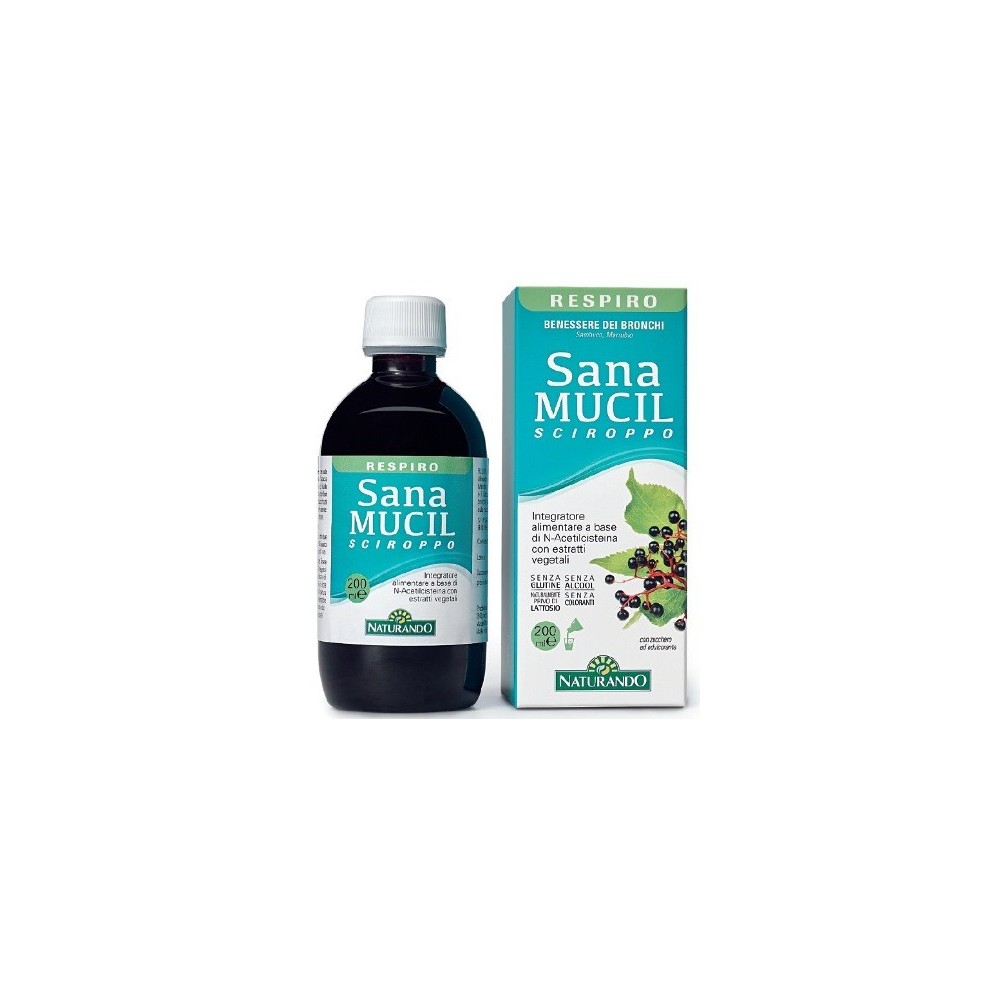 SANAMUCIL SCIROPPO integratore alimentare 200 ml Naturando