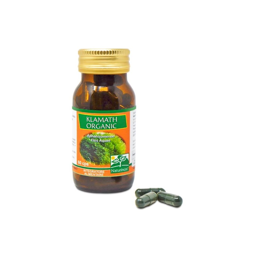 KLAMATH ORGANIC integratore alimentare 60 capsule Naturincas