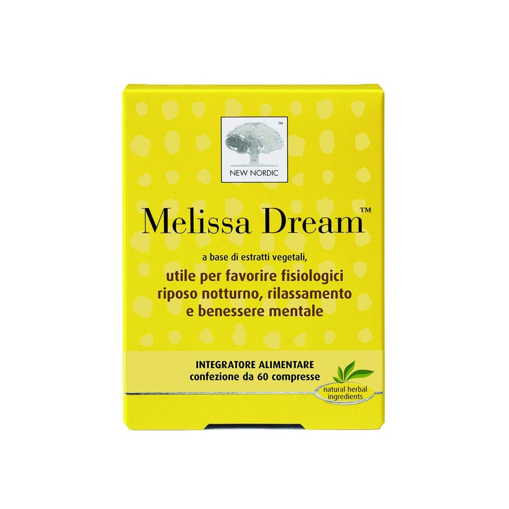 MELISSA DREAM integratore alimentare 60 compresse New Nordic