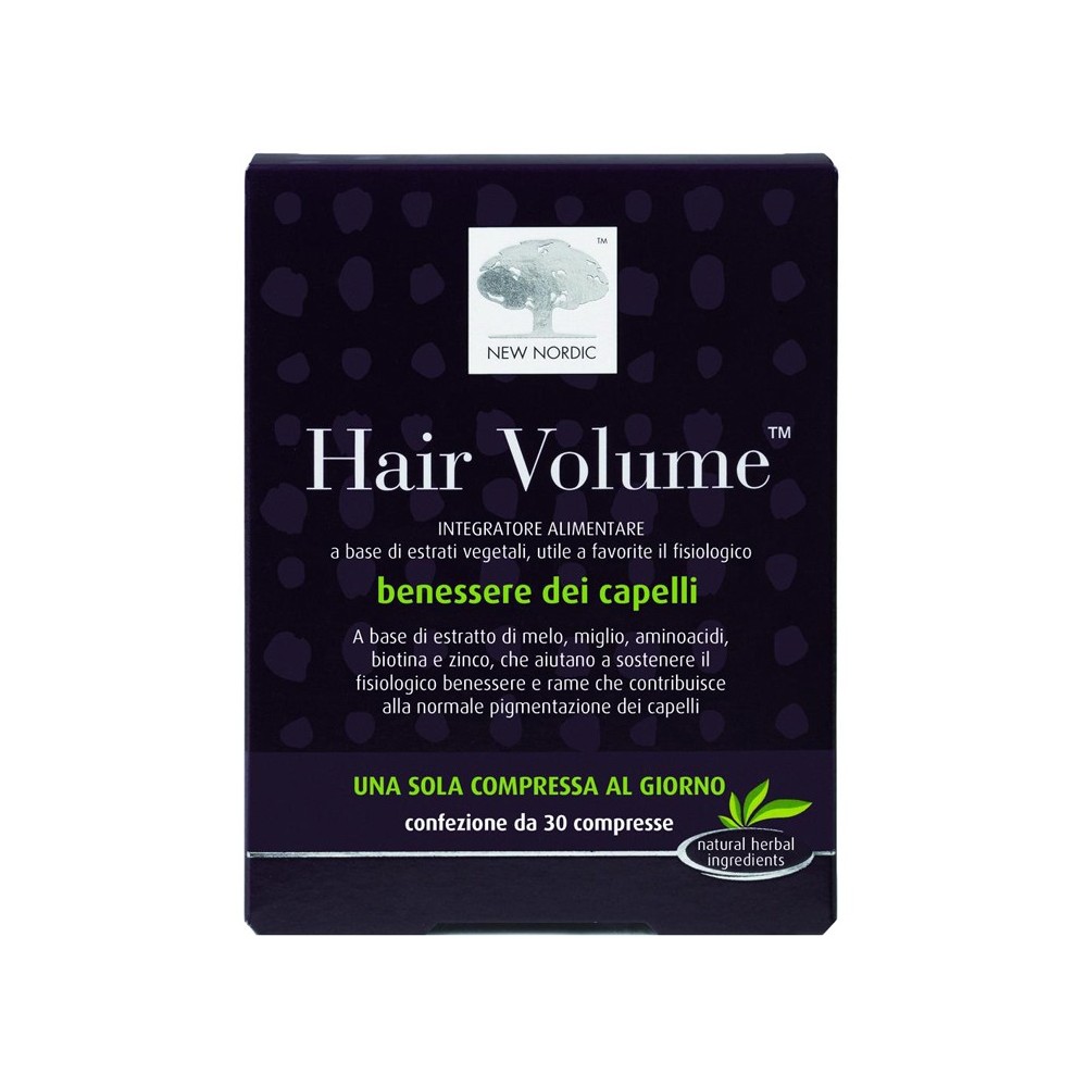 HAIR VOLUME integratore alimentare 90 compresse New Nordic