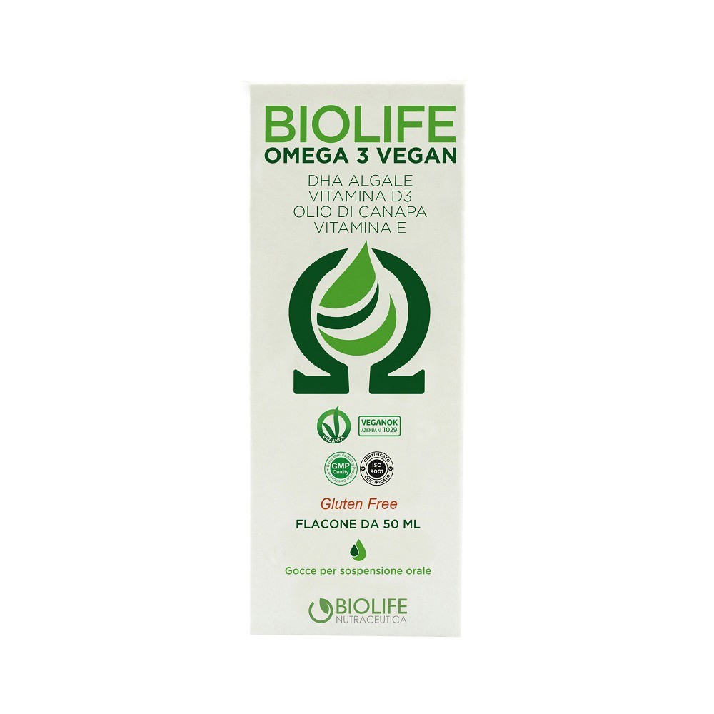 BIOLIFE OMEGA 3 VEGAN 50 ML