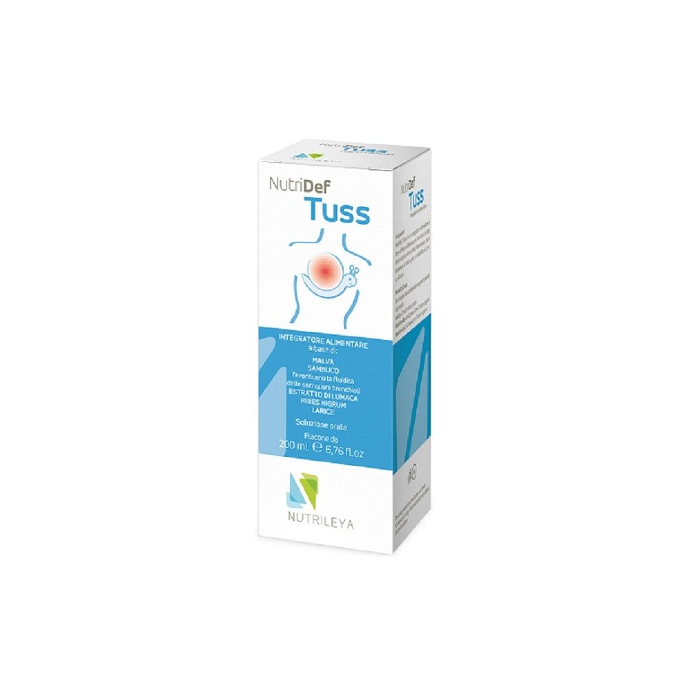 NUTRIDEF TUSS integratore alimentare 200 ml Nutrileya