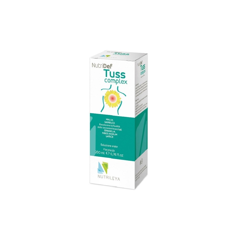 NUTRIDEF TUSS COMPLEX integratore alimentare 200 ml Nutrileya