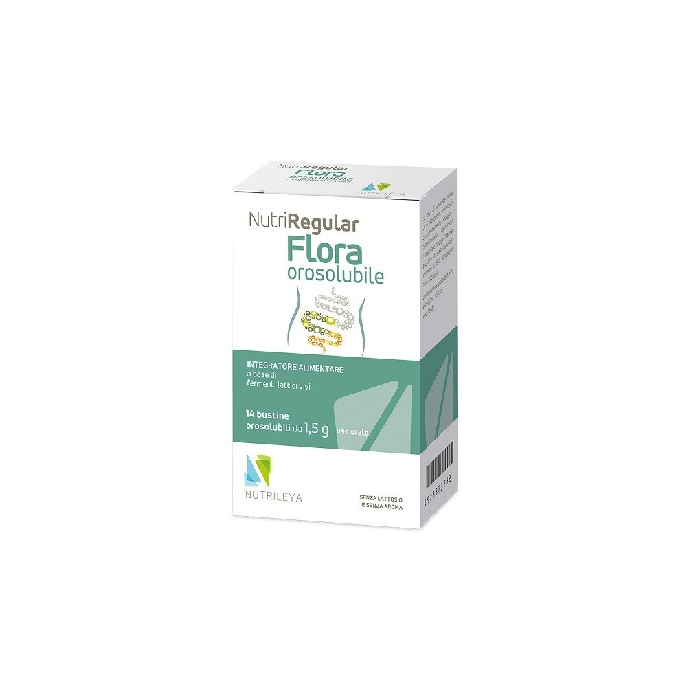 NUTRIREGULAR FLORA 14 BUSTINE OROSOLUBILI