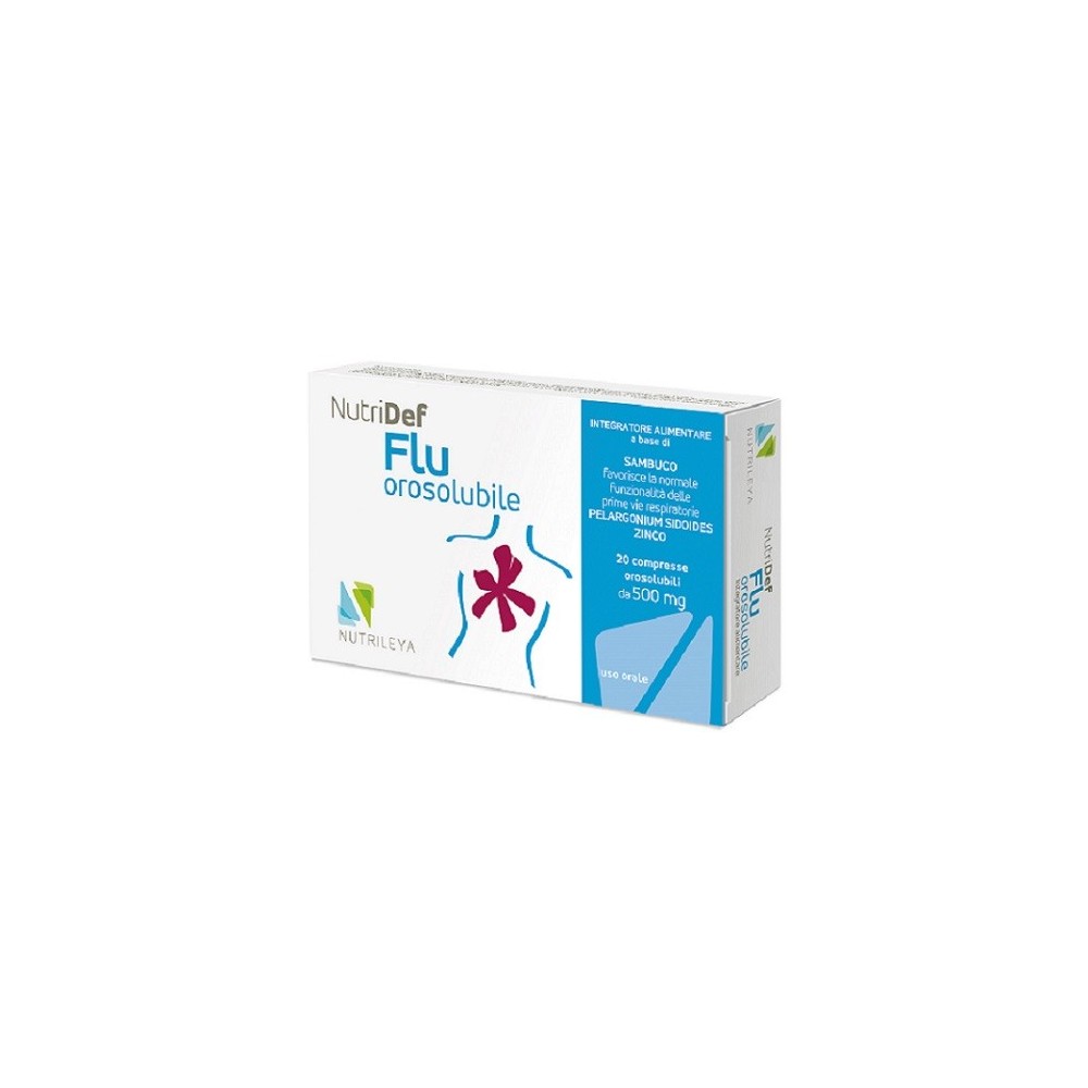 NUTRIDEF FLU OROSOLUBILE 20 COMPRESSE