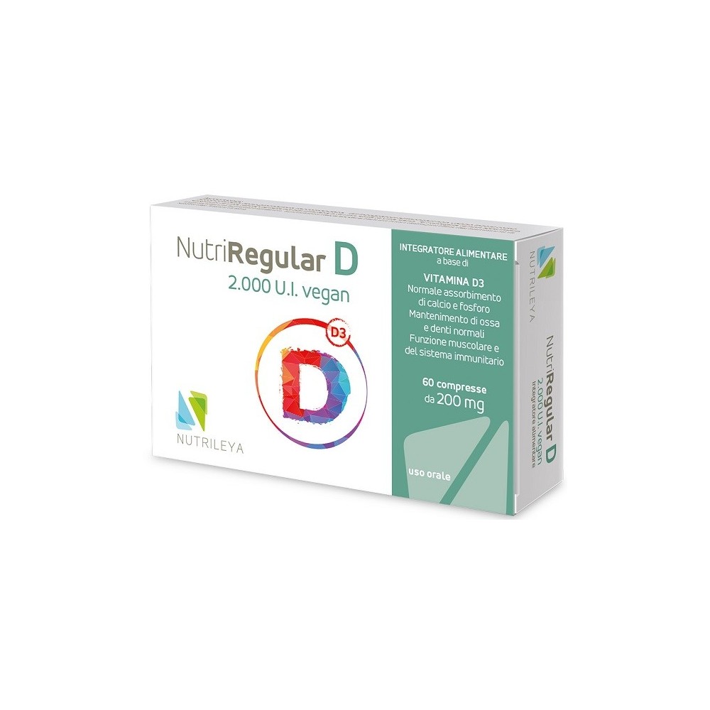 NUTRIREGULAR D 2000UI VEGAN 60 COMPRESSE