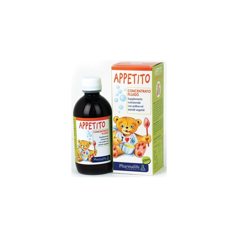 Appetito Concentato Fluido integratore alimentare 200 ml Pharmalife