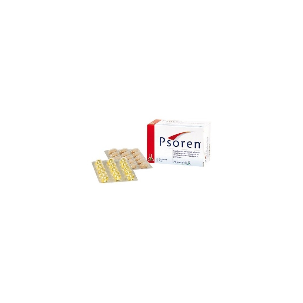 Psoren integratore alimentare 30 compresse + 30 perle Pharmalife