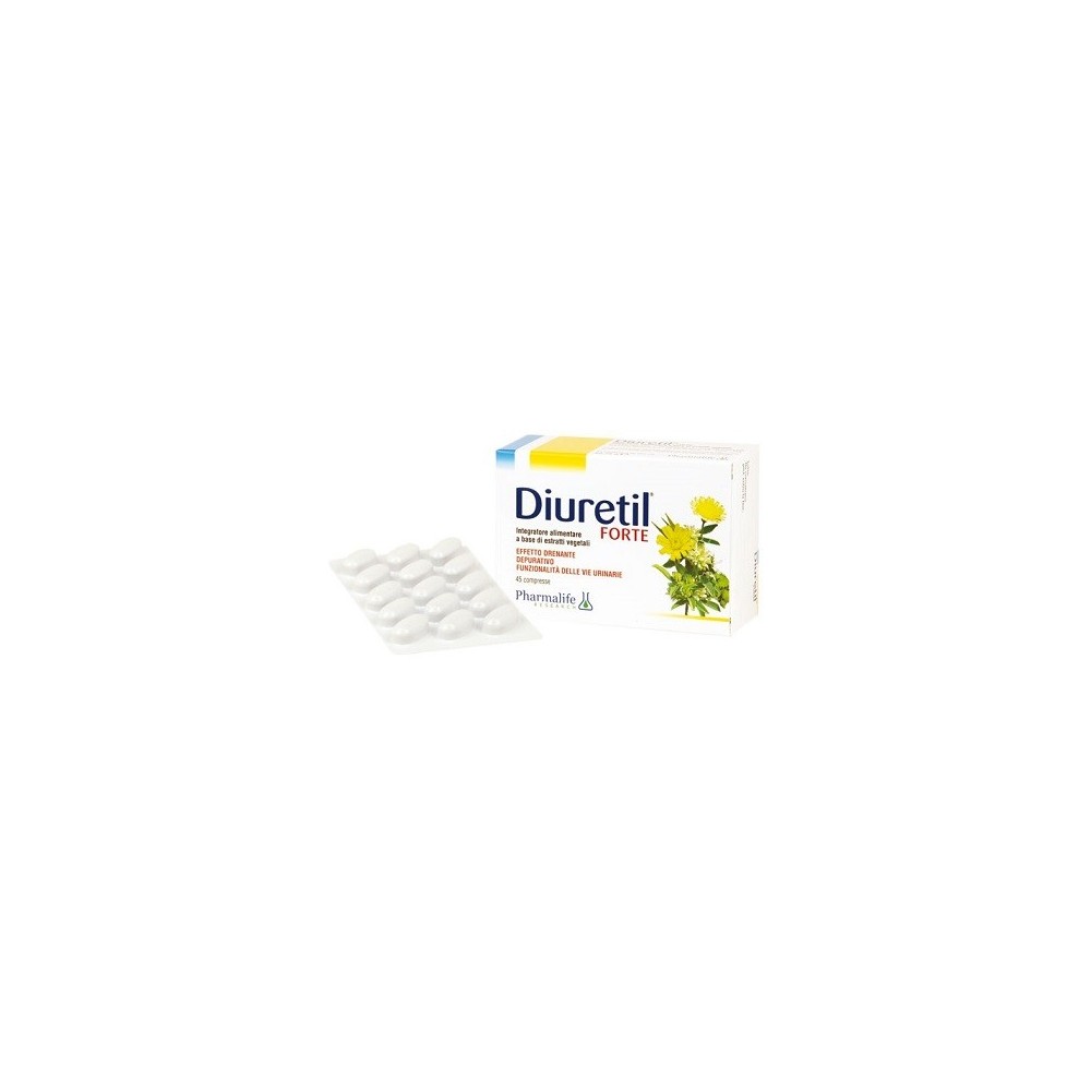 Diuretil Forte integratore alimentare 45 compresse Pharmalife