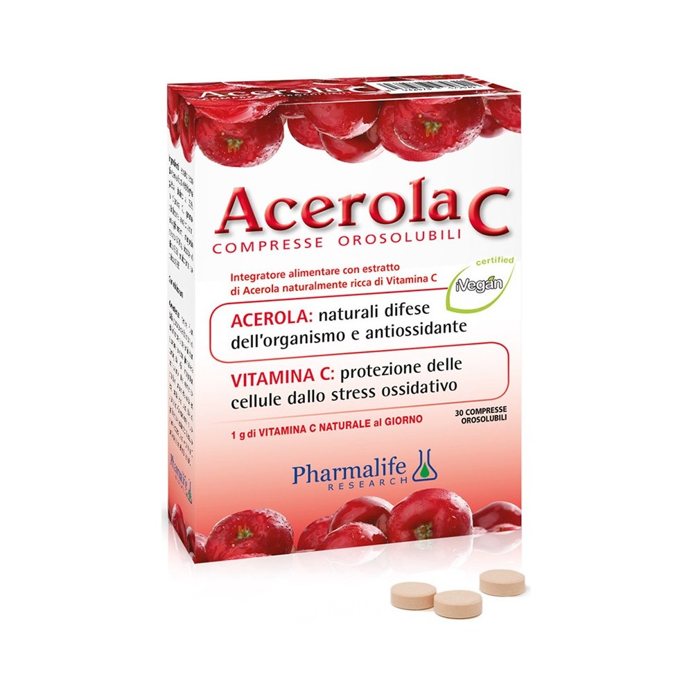 ACEROLA C 30 COMPRESSE OROSOLUBILI