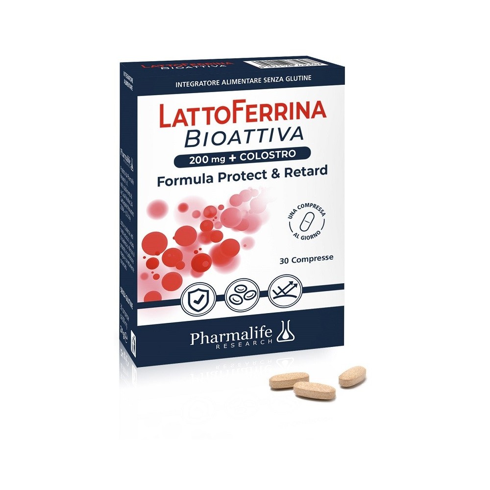 Lattoferrina Bioattiva integratore alimentare 30 compresse Pharmalife