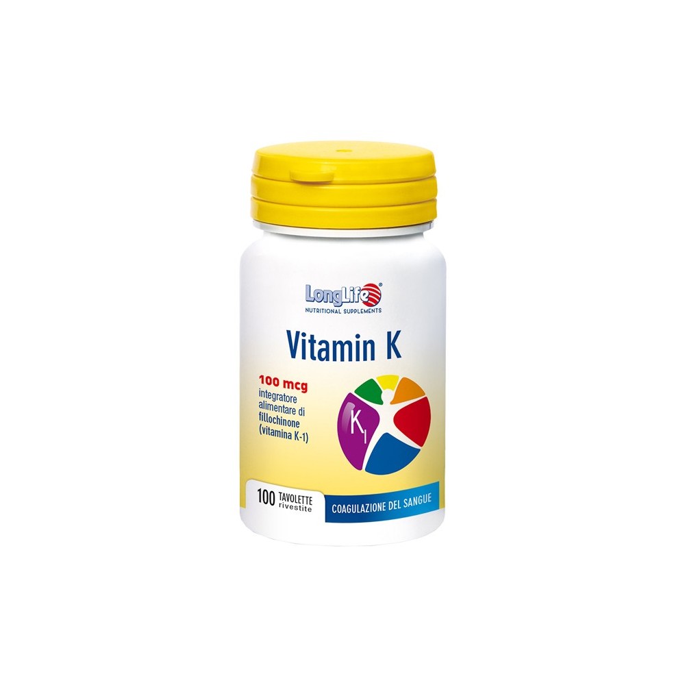 LONGLIFE VITAMIN K 100 TAVOLETTE