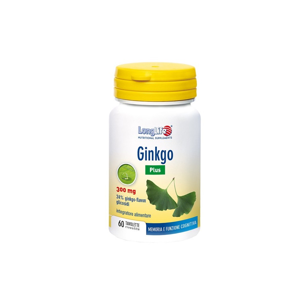 LONGLIFE GINKGO PLUS 60 TAVOLETTE