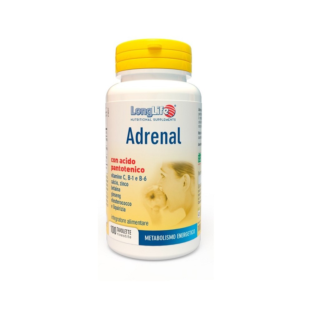 ADRENAL integratore alimentare 100 tavolette Long Life