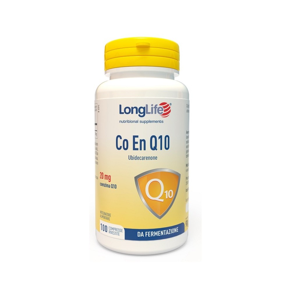 CO EN Q10 20 Mg integratore alimentare 100 compresse Long Life