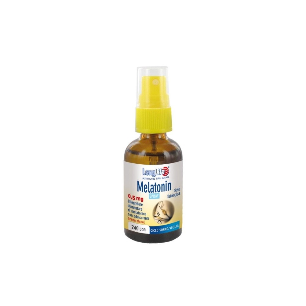 MELATONIN SPRAY integratore alimentare 30 ml Long Life