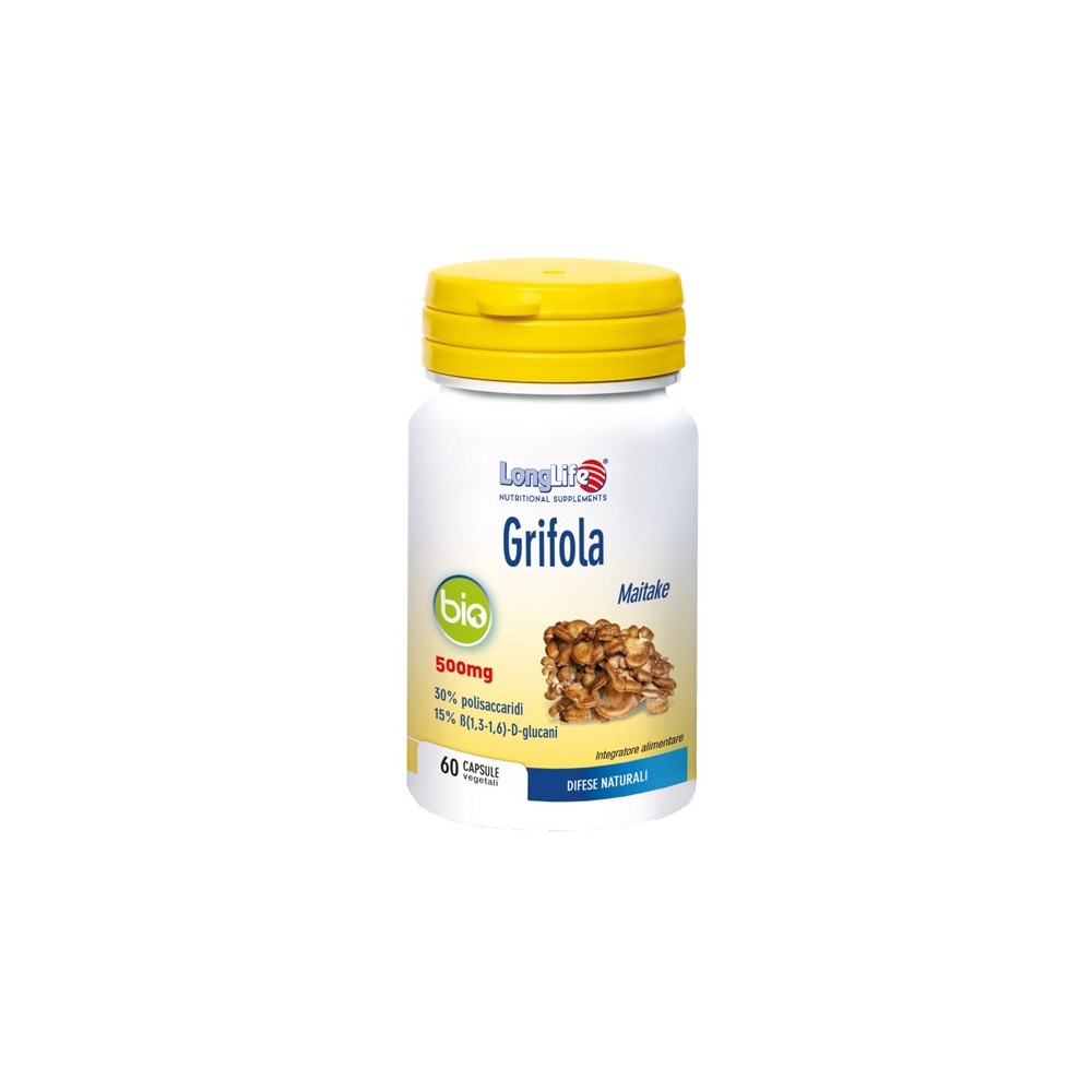 GRIFOLA BIO integratore alimentare 60 capsule Long Life