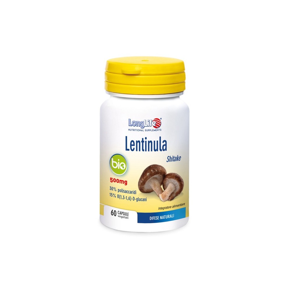 LENTINULA BIO integratore alimentare 60 capsule Long Life