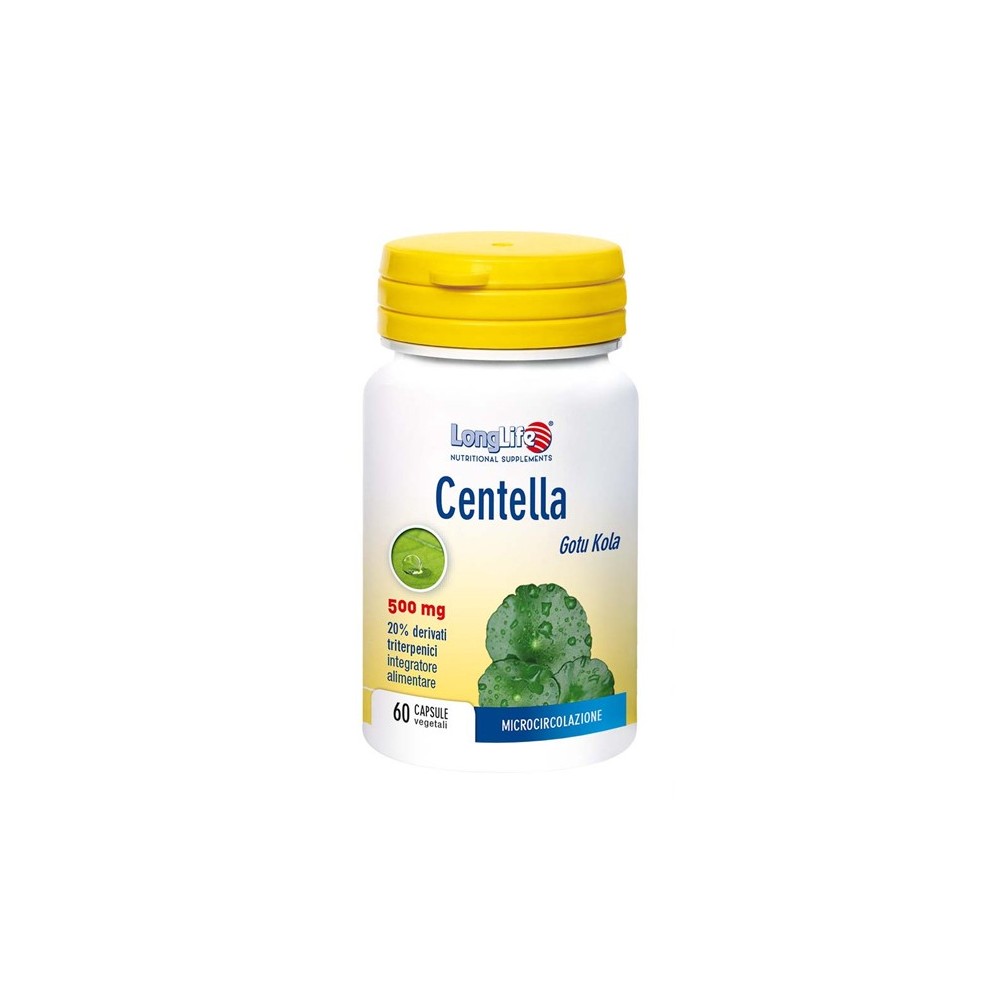 CENTELLA 20% integratore alimentare 60 capsule Long Life