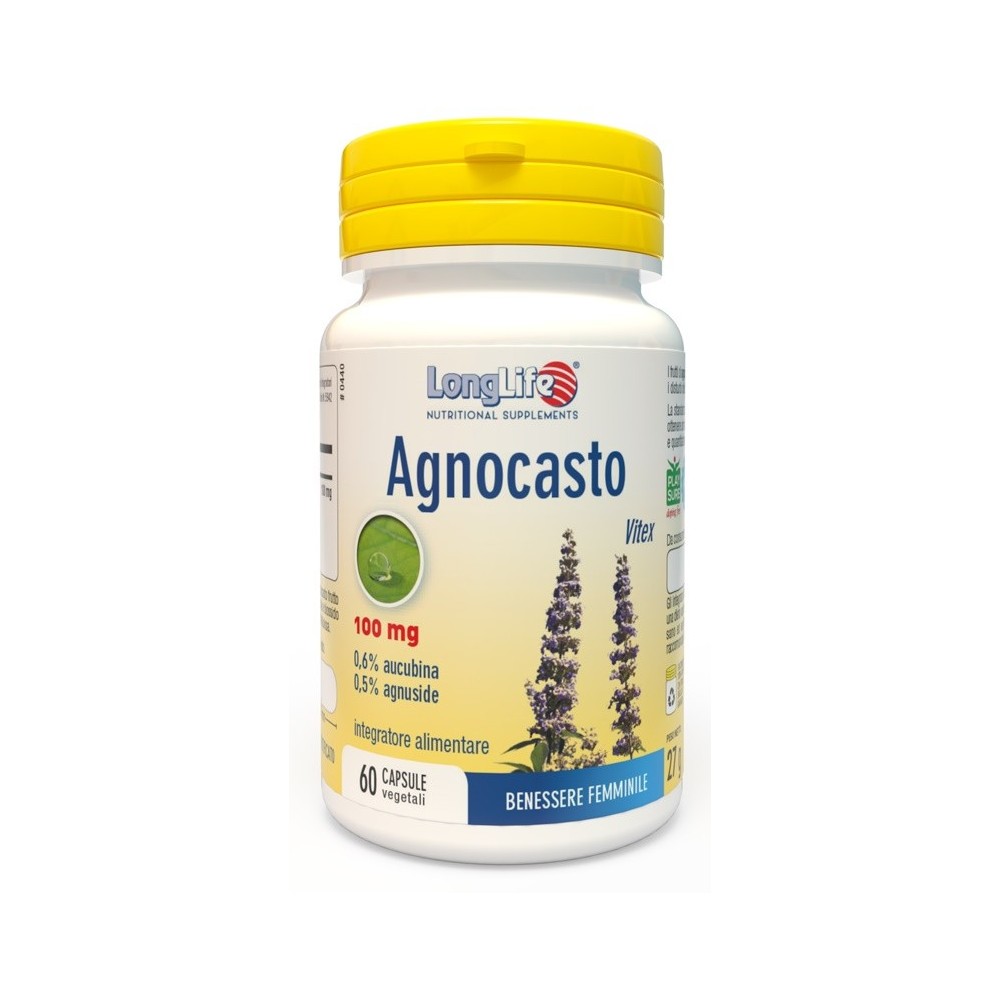 AGNOCASTO integratore alimentare 60 capsule vegetali Long Life