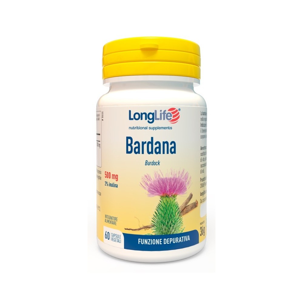 BARDANA integratore alimentare 60 capsule vegetali Long Life