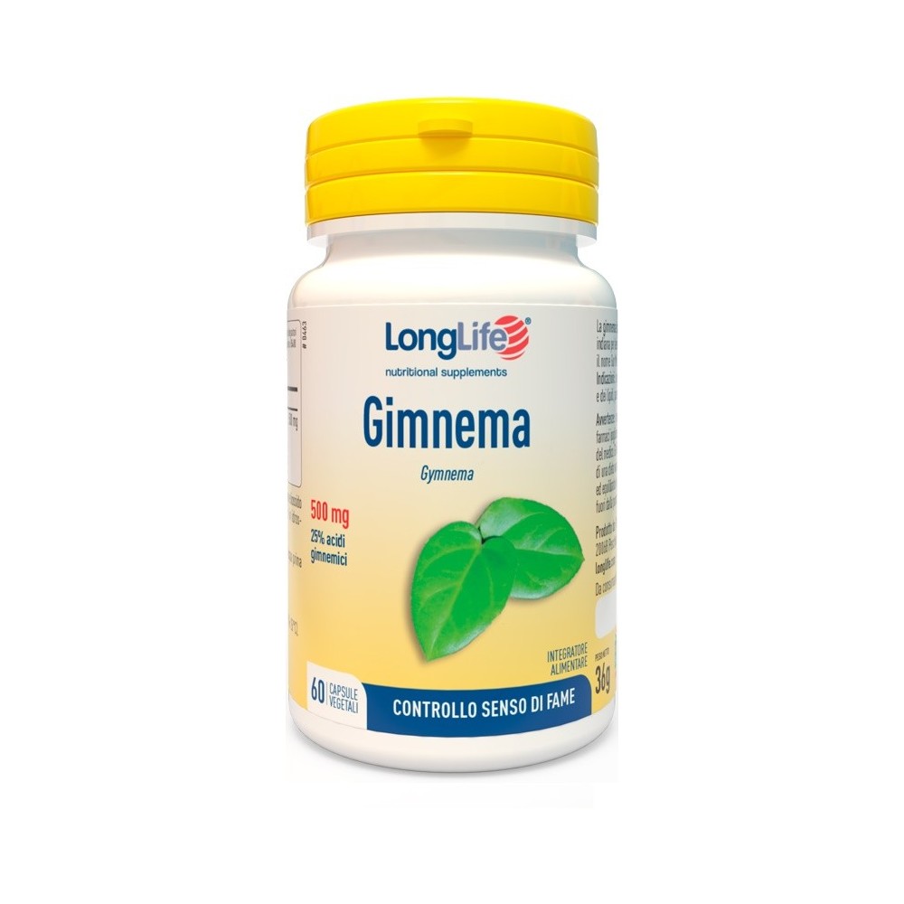 GIMNEMA integratore alimentare 60 capsule vegetali Long Life