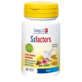 SX FACTORS integratore alimentare 60 capsule Long Life