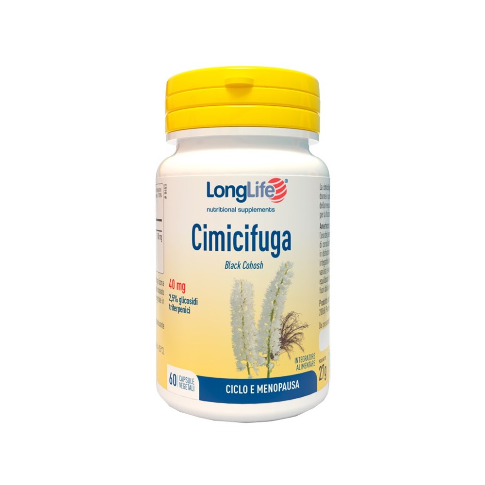 CIMICIFUGA integratore alimentare 60 capsule Long Life