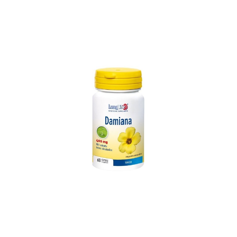 LONGLIFE DAMIANA 60 CAPSULE 10 1 DA 500 MG