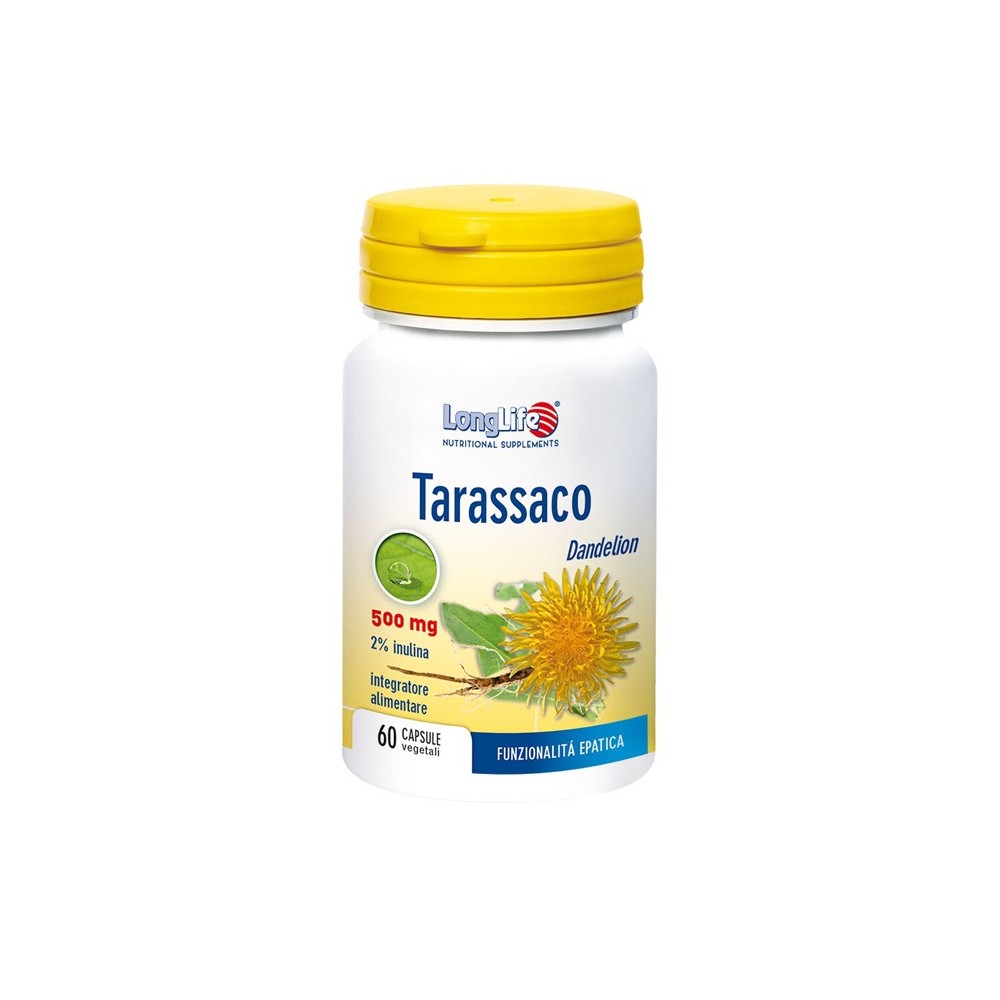 TARASSACO integratore alimentare 60 capsule Long Life