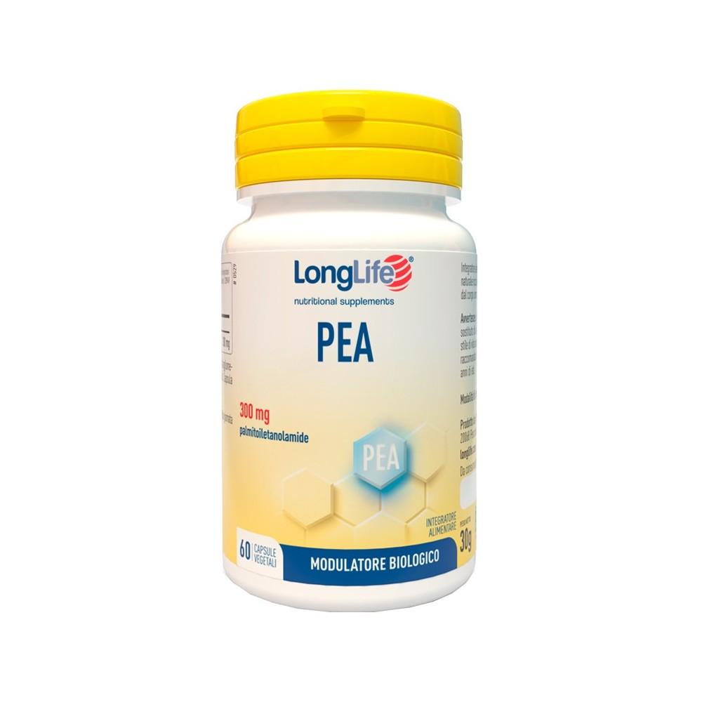 PEA integratore alimentare 60 capsule Long Life