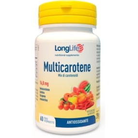 MULTICAROTENE integratore alimentare 60 perle Long Life