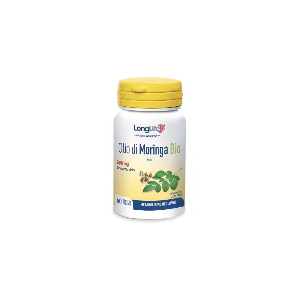 LONGLIFE OLIO DI MORINGA BIO 60 PERLE