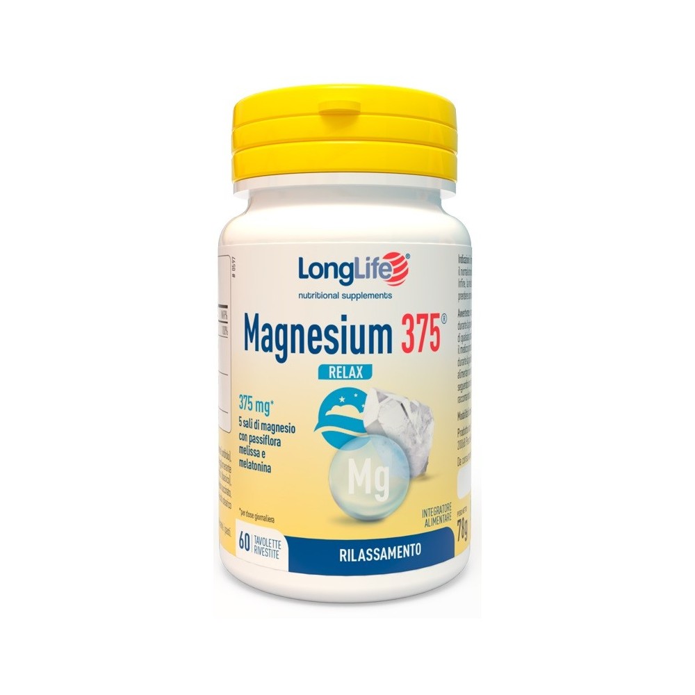 LONGLIFE MAGNESIUM 375 RELAX 60 TAVOLETTE