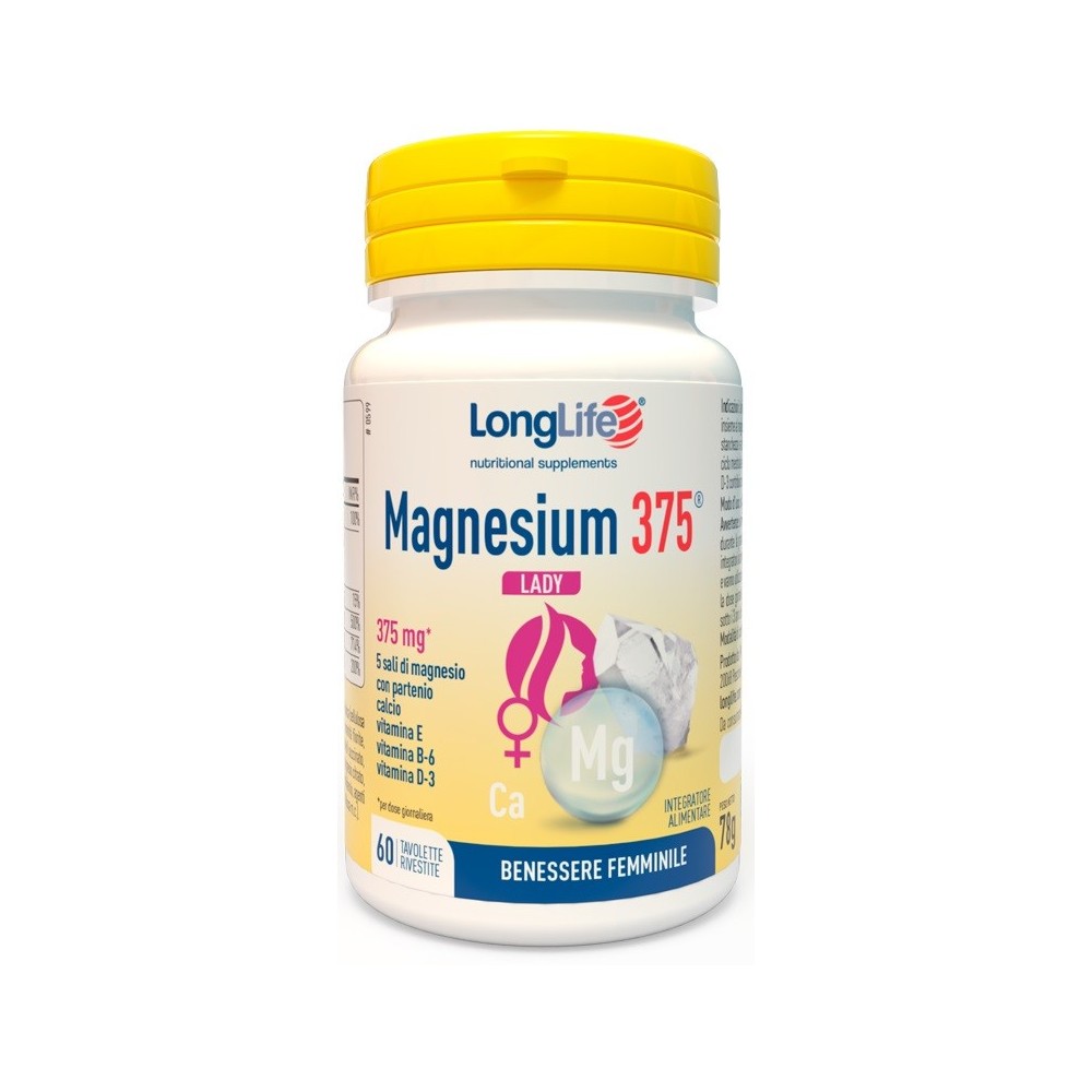 LONGLIFE MAGNESIUM 375 LADY 60 TAVOLETTE