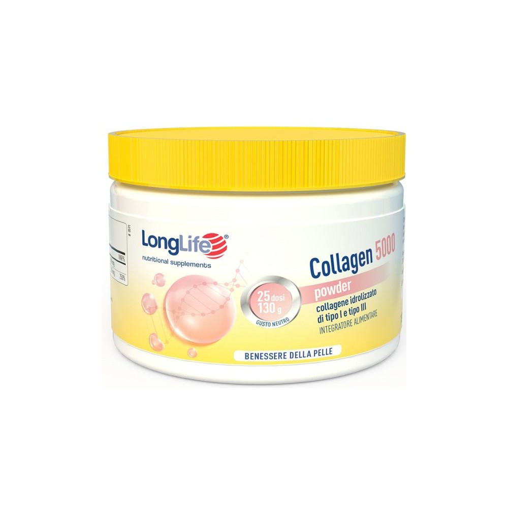 LONGLIFE COLLAGEN 5000 POWDER 130 G