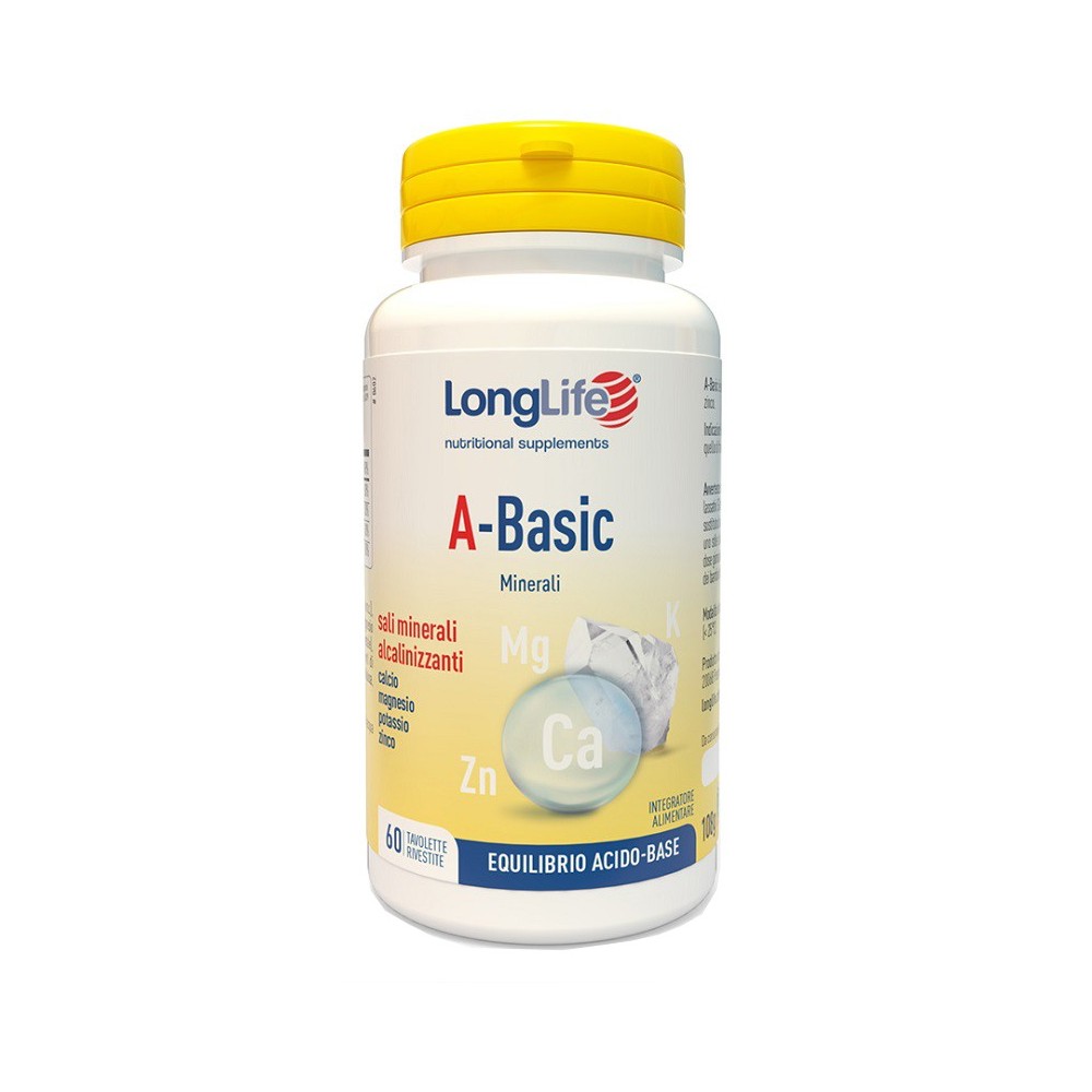 A - BASIC integratore alimentare 60 tavolette Long Life