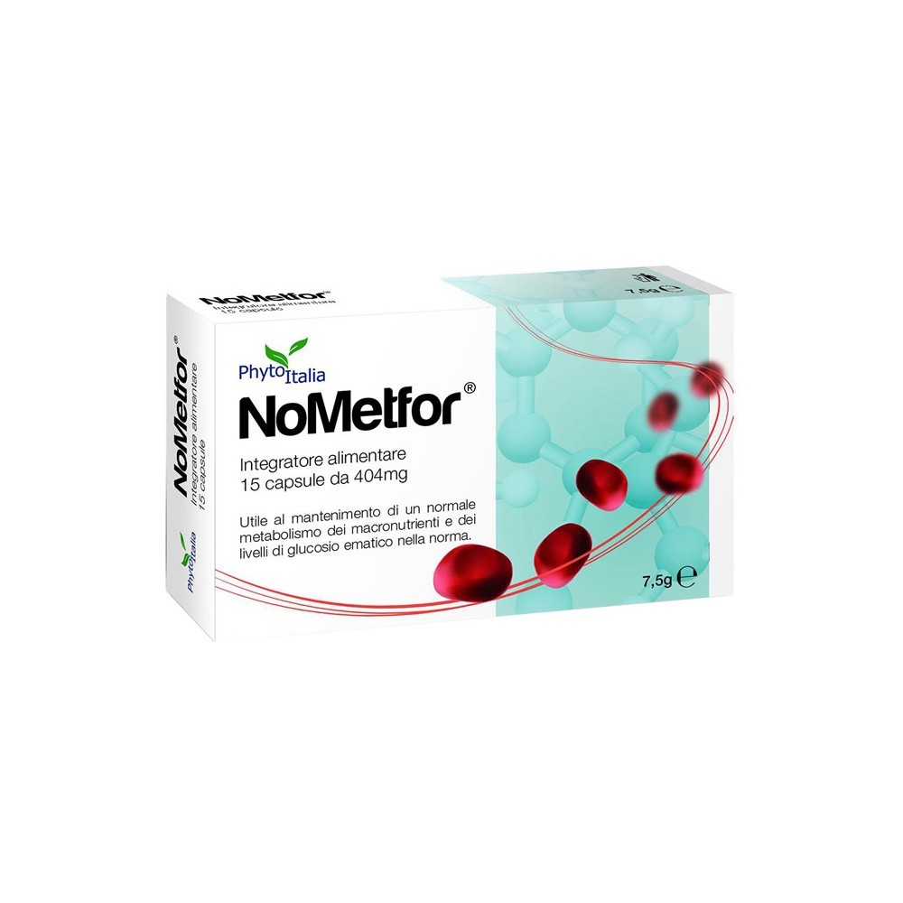 NOMETFOR integratore alimentare 15 capsule PhytoItalia