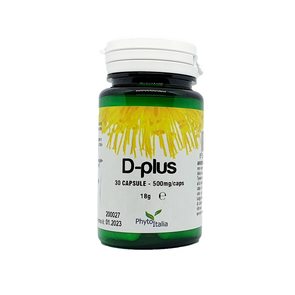 D PLUS integratore alimentare 30 capsule PhytoItalia