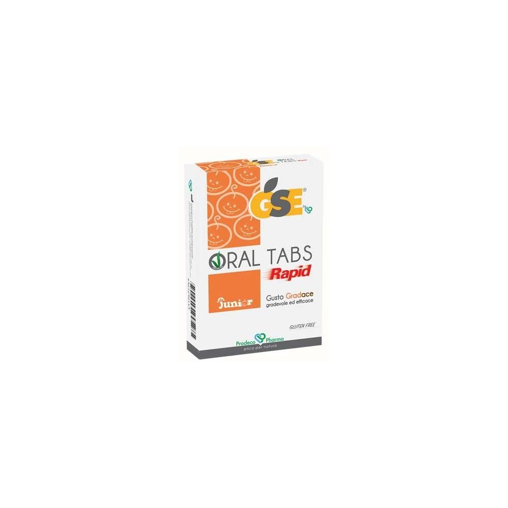 GSE ORAL TABS RAPID JUNIOR 12 COMPRESSE