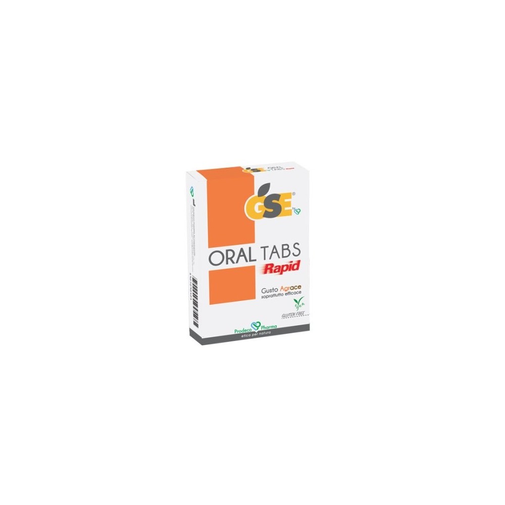 GSE ORAL TABS RAPID 12 COMPRESSE