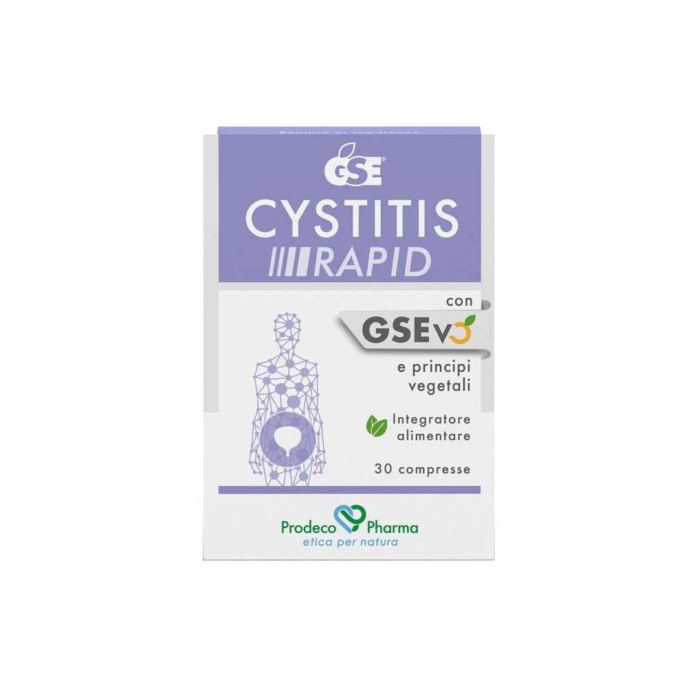 GSE Cystitis Rapid 30 CPR Prodeco Pharma Integratore Alimentare